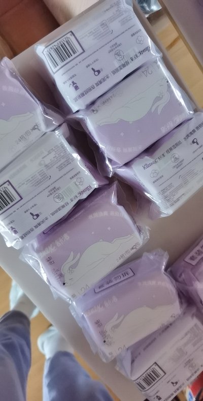 舒洁(kleenex)女性经期湿厕纸24片*6包 专业用于私处擦拭 护理清洁湿