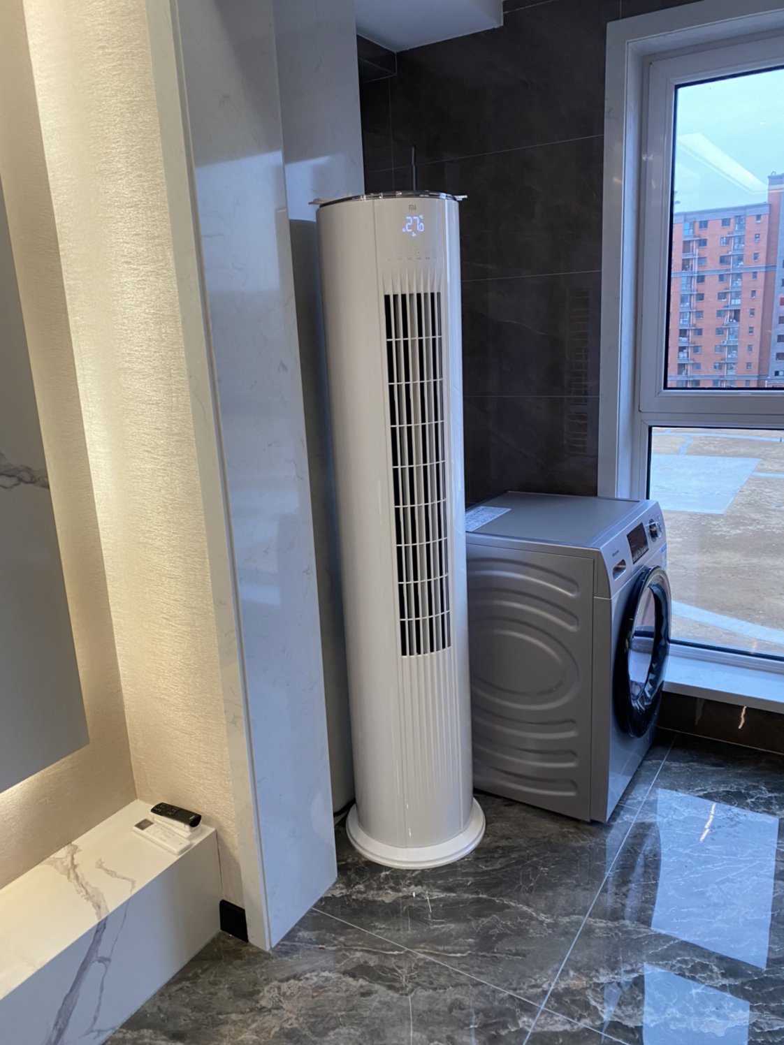 [旗舰店]小米(mi) 3匹 变频 柔风新一级能效 智能立式 家用柜机空调