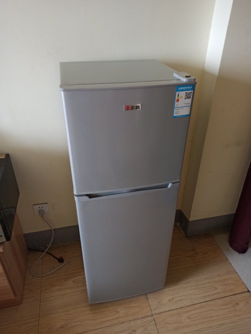 志高(chigo)bcd-116a156 小型双门迷你小冰箱 家用双开门电冰箱 节能