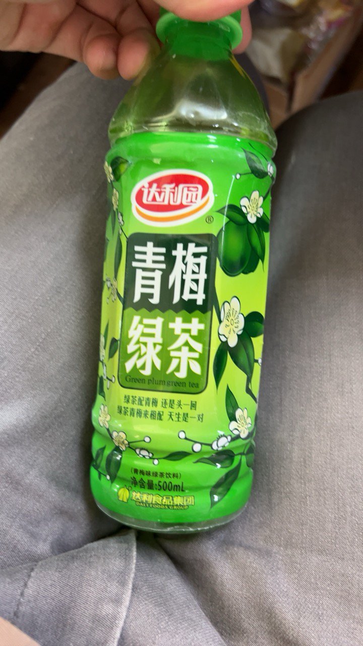 達利園青梅綠茶500ml*5瓶裝曬單圖