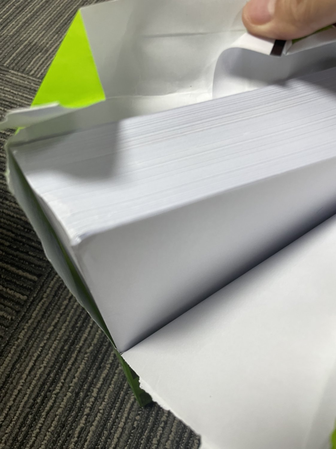 得力(deli)33127复印纸 a4纸打印 铭锐木浆高档复印纸70g 单包晒单图