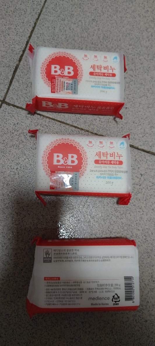 B&B)New 洗衣香皂(洋槐香)*3晒单图