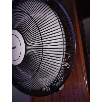 美的(midea)fwa35war 壁扇挂壁式牛角风扇家用 摇头商业餐厅食堂客厅