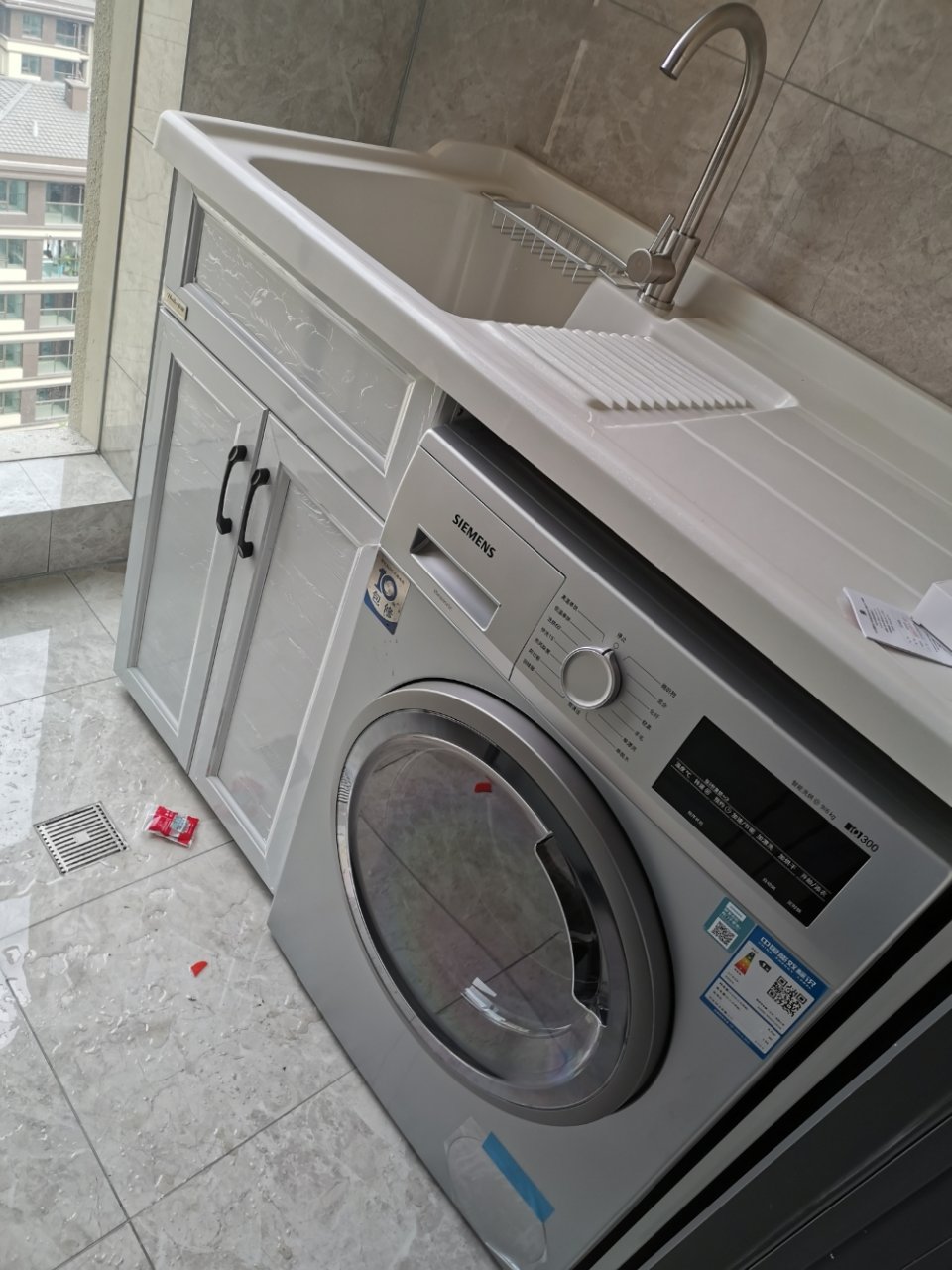西门子 10公斤 洗干一体机 全自动变频滚筒洗衣机洗烘一体机 热风除菌