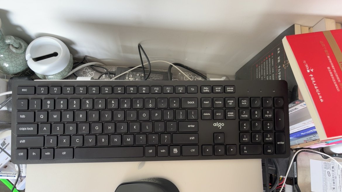 爱国者(aigo)mk500无线键鼠套装轻薄便携 游戏办公台式电脑笔记本通用