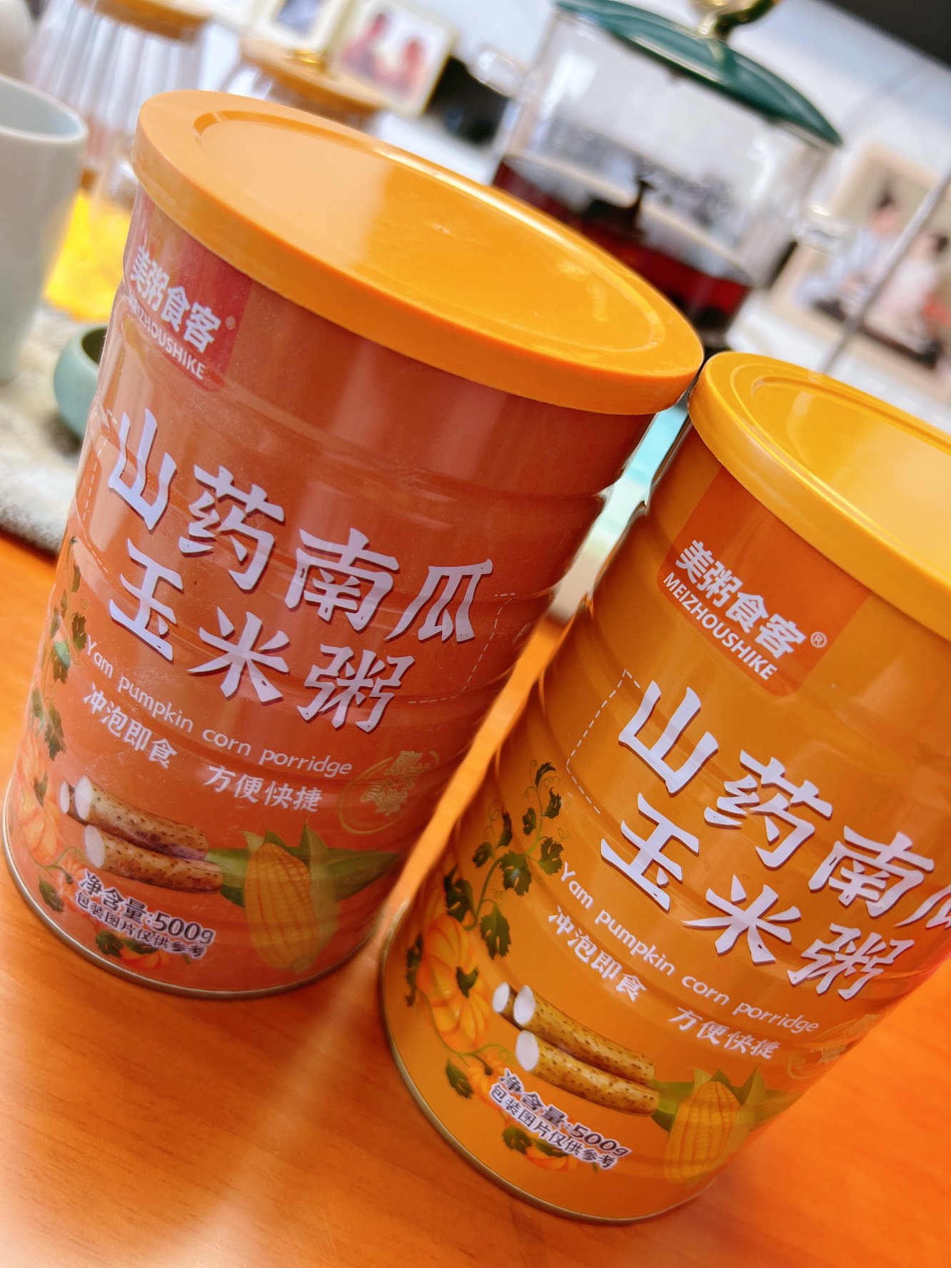 美粥食客 山药南瓜玉米粥500g罐装 玉米粉轻食代餐晒单图