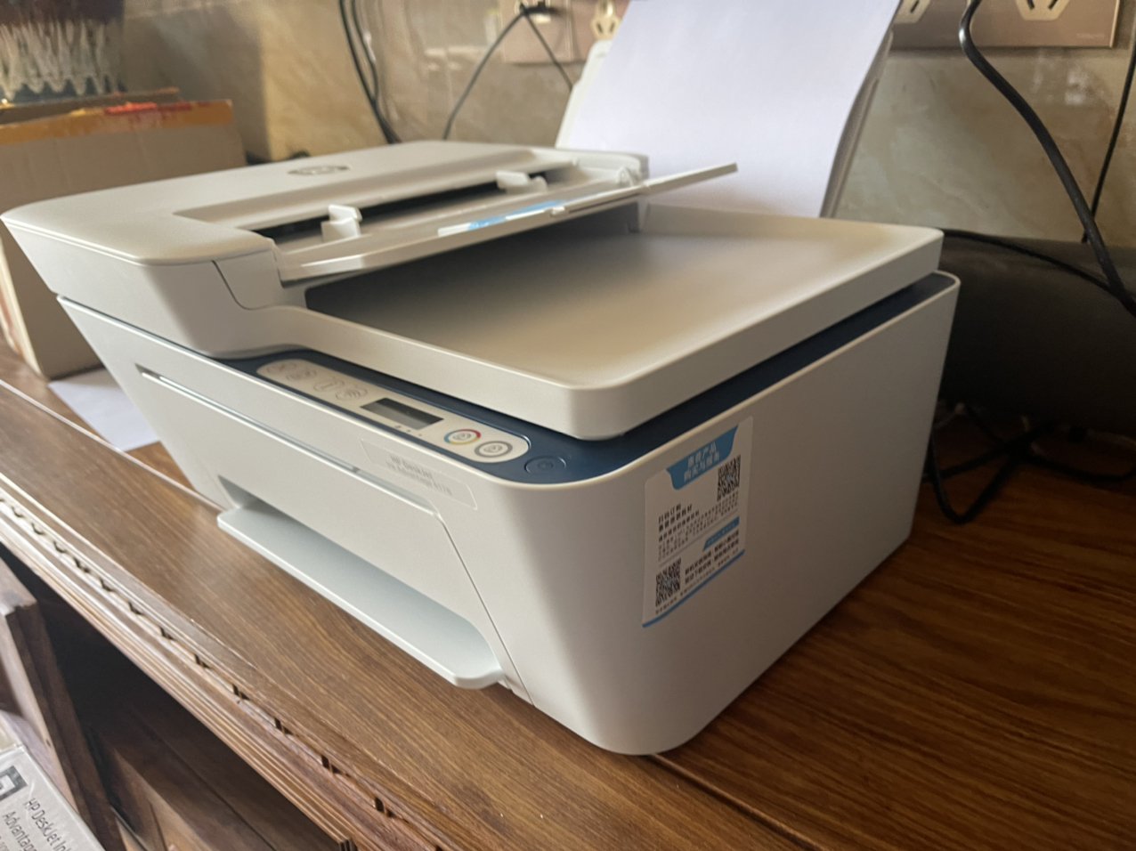 惠普(hp)dj4178 彩色喷墨无线打印机复印扫描一体机手机家用办公作业