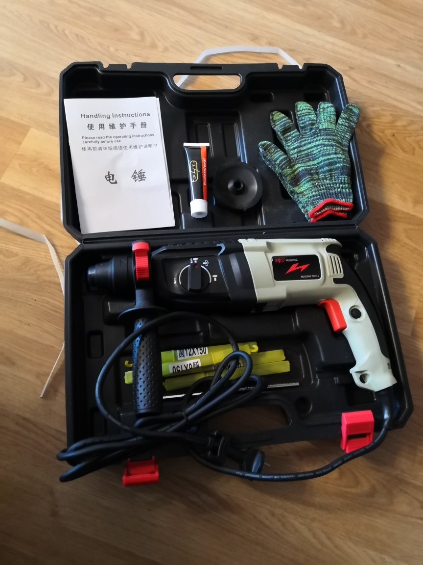 沪工电钻冲击钻三功能轻型家用工业级大功率电动工具电镐锤钻电锤 602