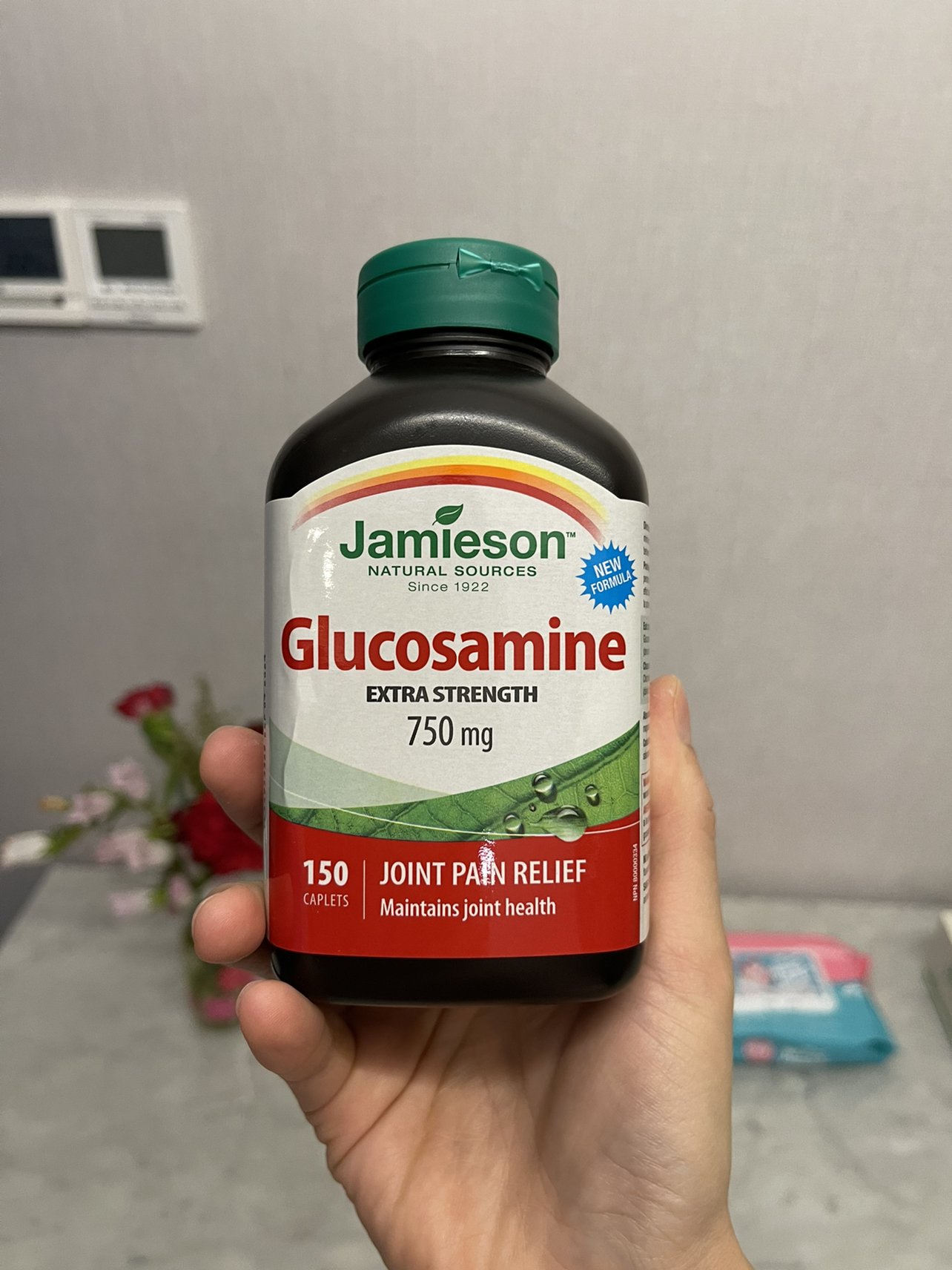 [189任选3件]加拿大jamieson健美生维骨力氨糖软骨素骨关节片150片