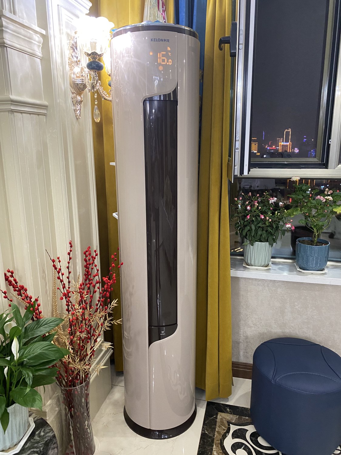 科龙(kelon)空调3匹 新一级能效 立式柔风智能客厅 落地式家用空调