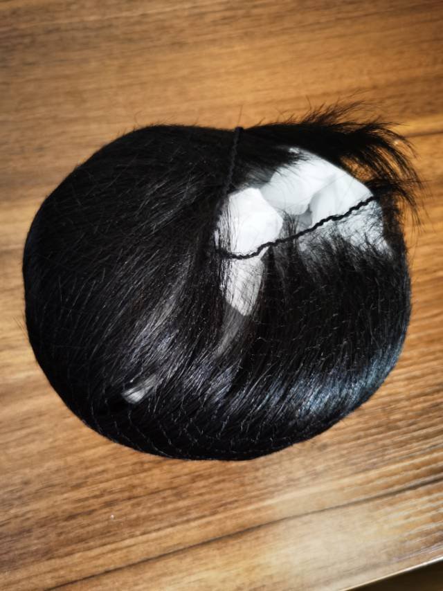 头顶补发片女轻薄头顶头发稀少遮白发假发洛滑片真发补发顶一片式无痕