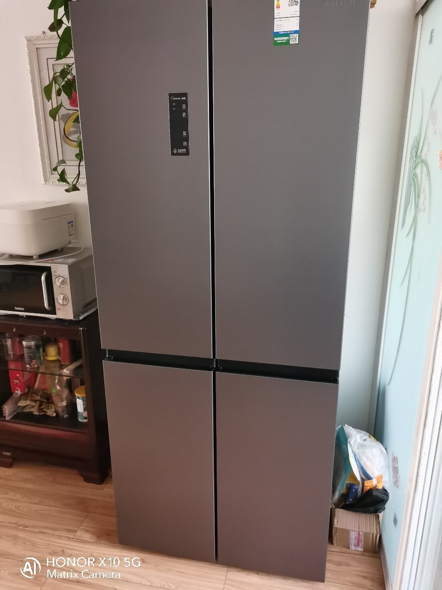 容声(ronshen) 465升冰箱四开门十字门家用电冰箱多门一级能效变频