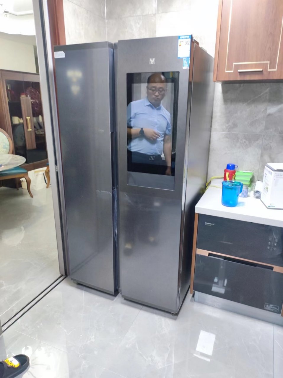 对开门大屏冰箱