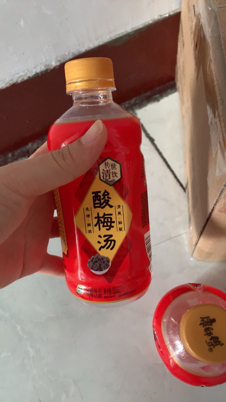 康师傅 酸梅汤 330ml*12瓶整箱 果味饮料火锅伴侣夏日饮品晒单图