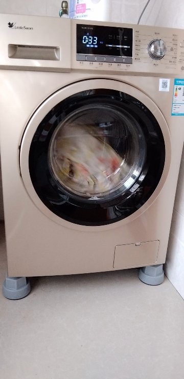 滚筒洗衣机全自动12公斤大容量变频 羊毛洗中途添衣羽绒服洗晒单图