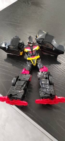 玩具金刚卡咔伽阿哈男孩警车跑车变形玩具 小号精英版-快刀捷伦晒单图