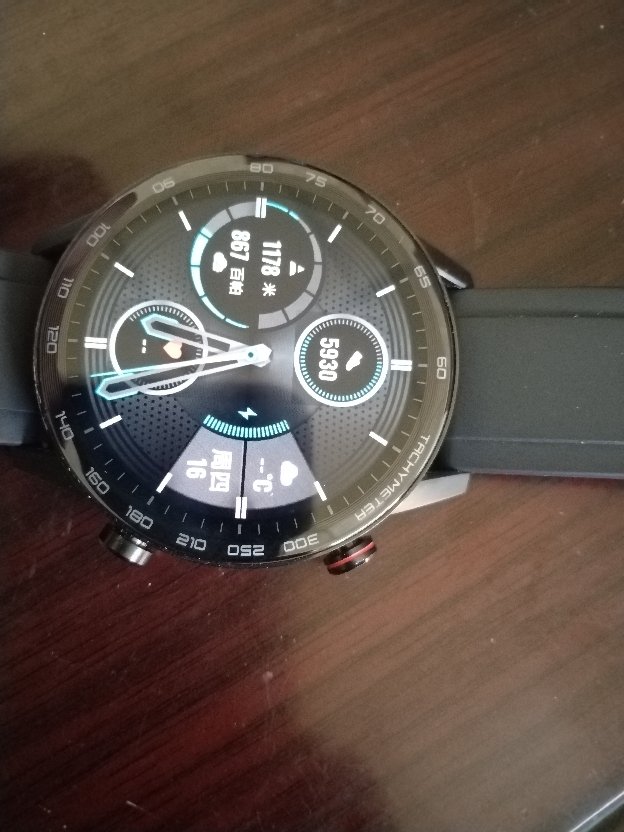 荣耀(honor) 荣耀手表 magicwatch 2 46mm 运动款碳石黑 蓝牙通话