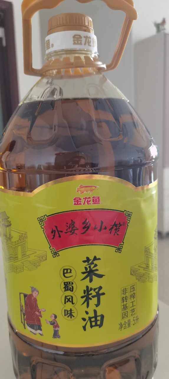 金龙鱼外婆乡小榨巴蜀风味菜籽油5L非转压榨 食用油炒菜烹饪煎炸家庭装桶装晒单图
