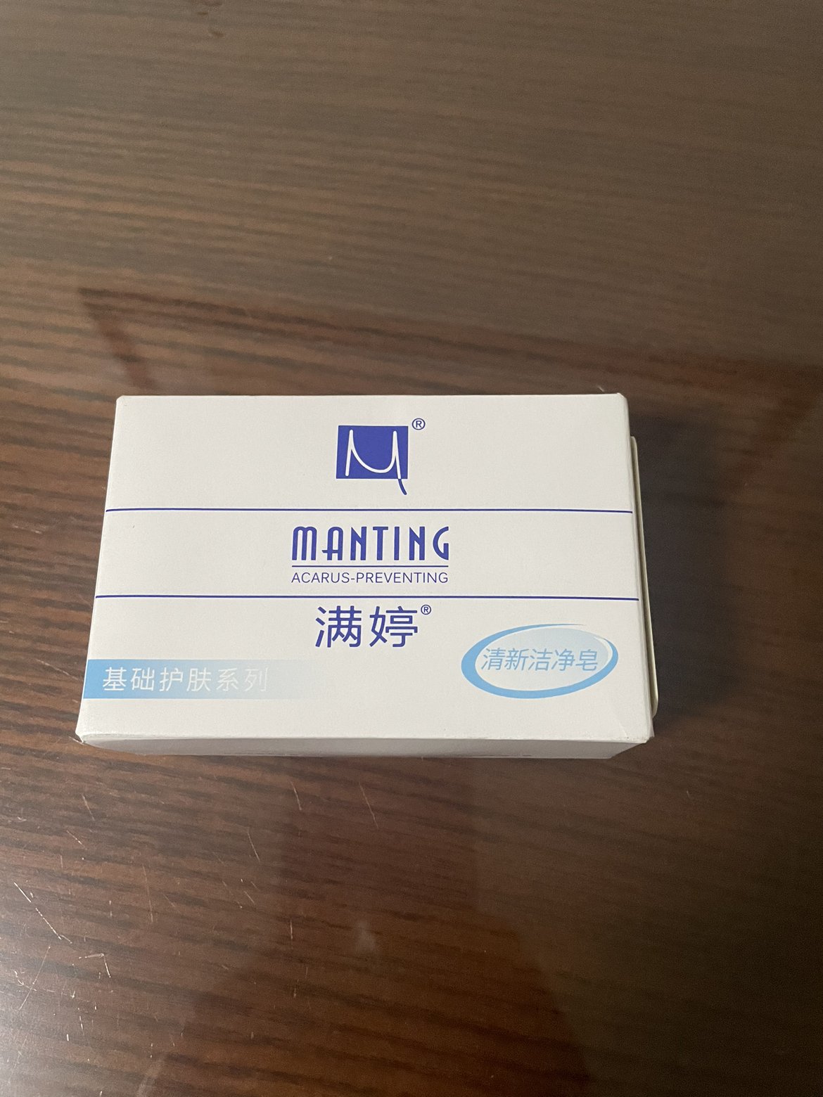 满婷(manting)除螨皂清新洁净100g控油止痒洗手洗脸洗澡男女士一皂多