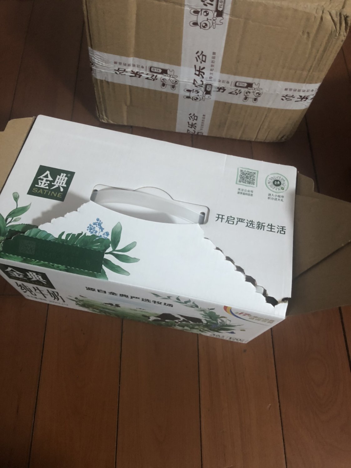 苏宁宜品自营伊利金典纯牛奶250ml*12盒/整箱优质乳蛋白高 营养早餐