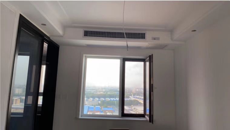 5匹 家用中央空调 冷暖暗藏式卡机卧室风管机 定频一拖一kfr35f1w-er1