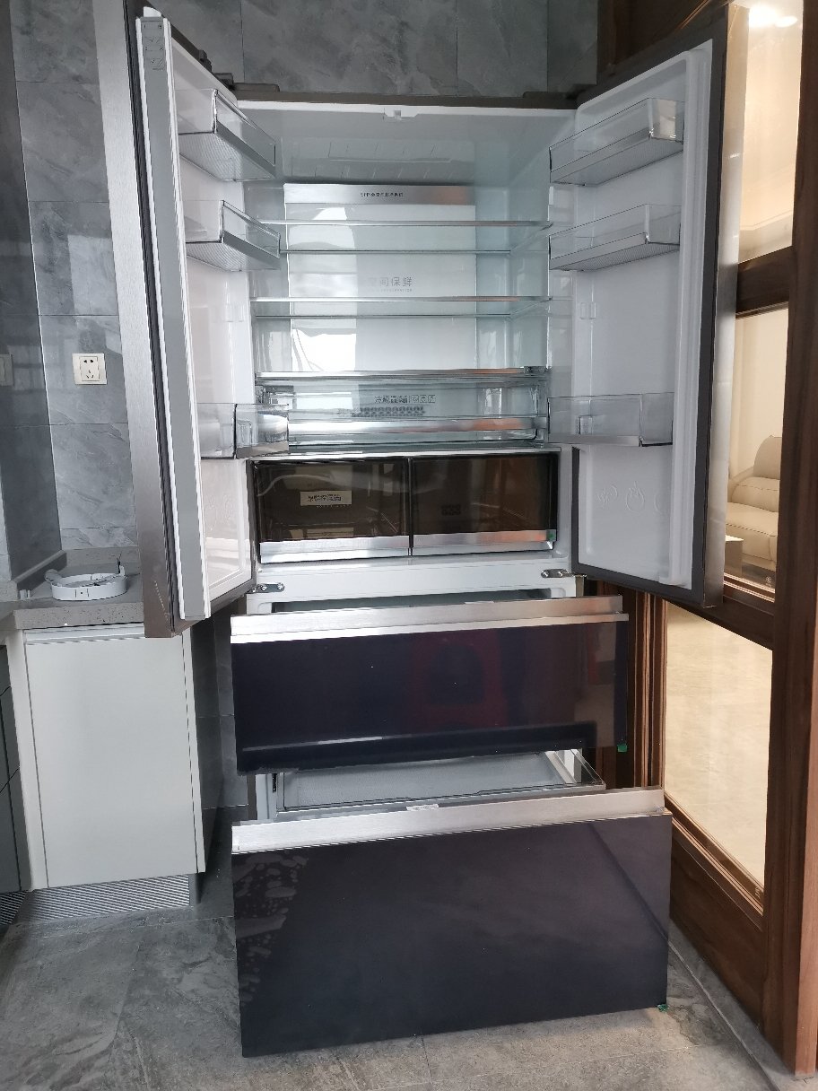 冰箱实用全开变温专区干湿分储 一级能效纤薄机身bcd-558wsgku1晒单图
