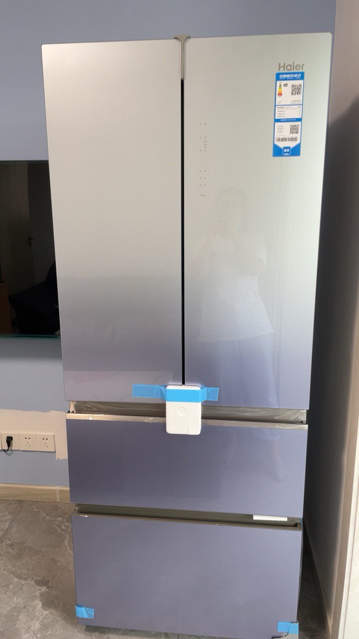 风冷无霜超薄电冰箱deo净味杀菌独立母婴空间bcd-409wlhfd7dm1晒单图