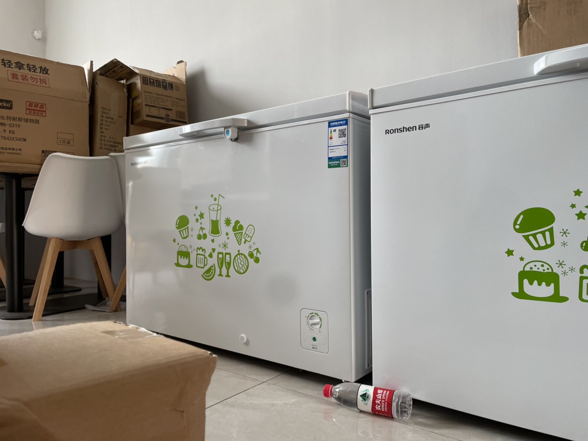 容声(ronshen)309升商用冰柜冷柜卧式大冷冻柜 冷藏冷冻转换 节能省电