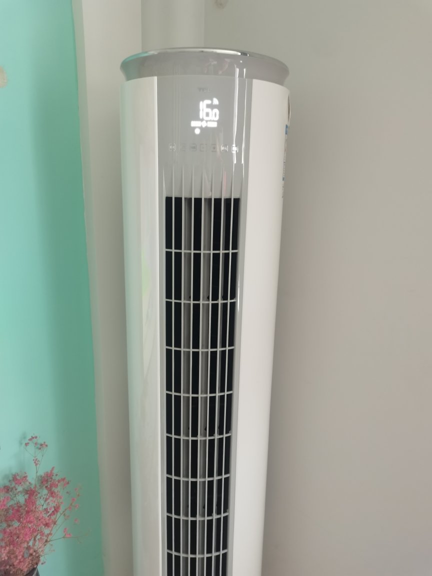 空调 新一级能效 智能柔风变频节能低音 立式家用客厅圆柱型柜机kfrd