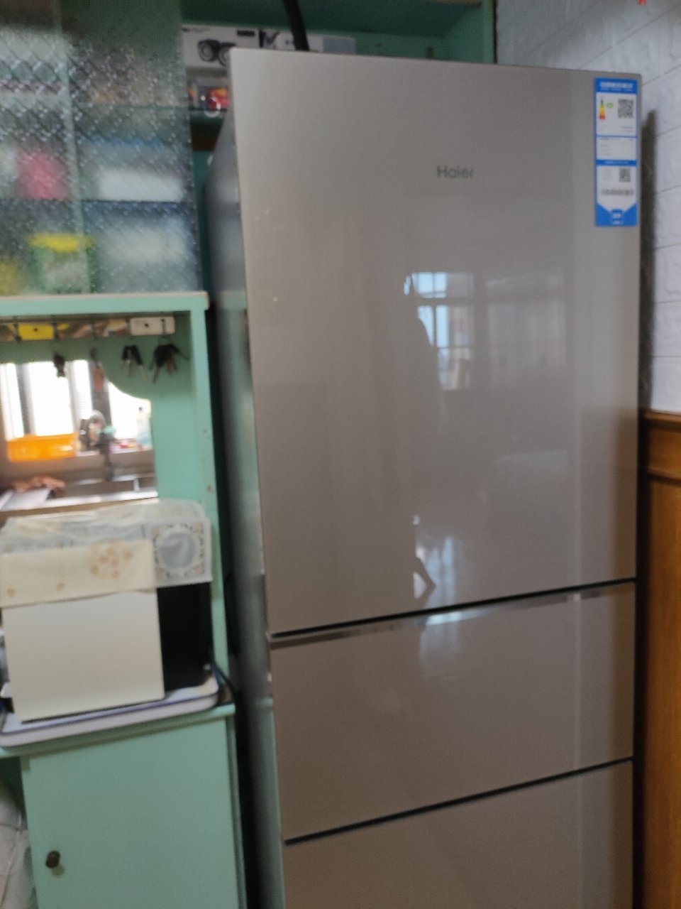 -7摄氏度软冷冻轻奢金彩晶玻璃面板bcd-220wmgl晒单图