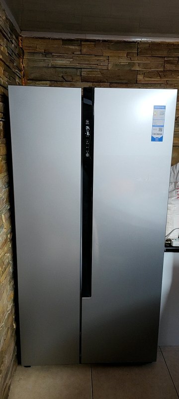 海尔冰箱对开门537升风冷无霜双开门 双变频 节能降噪 统帅(leader)