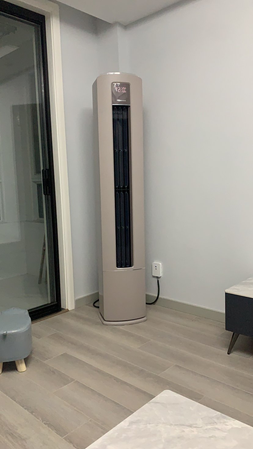 健康家系列 新一级自然风 急速冷暖分区送风 ai控温自清洁立式空调