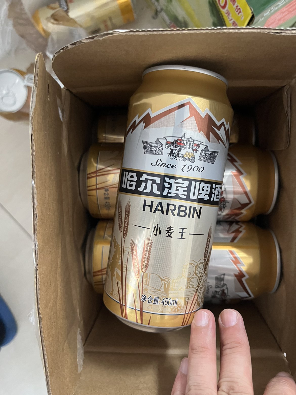 王哈尔滨啤酒