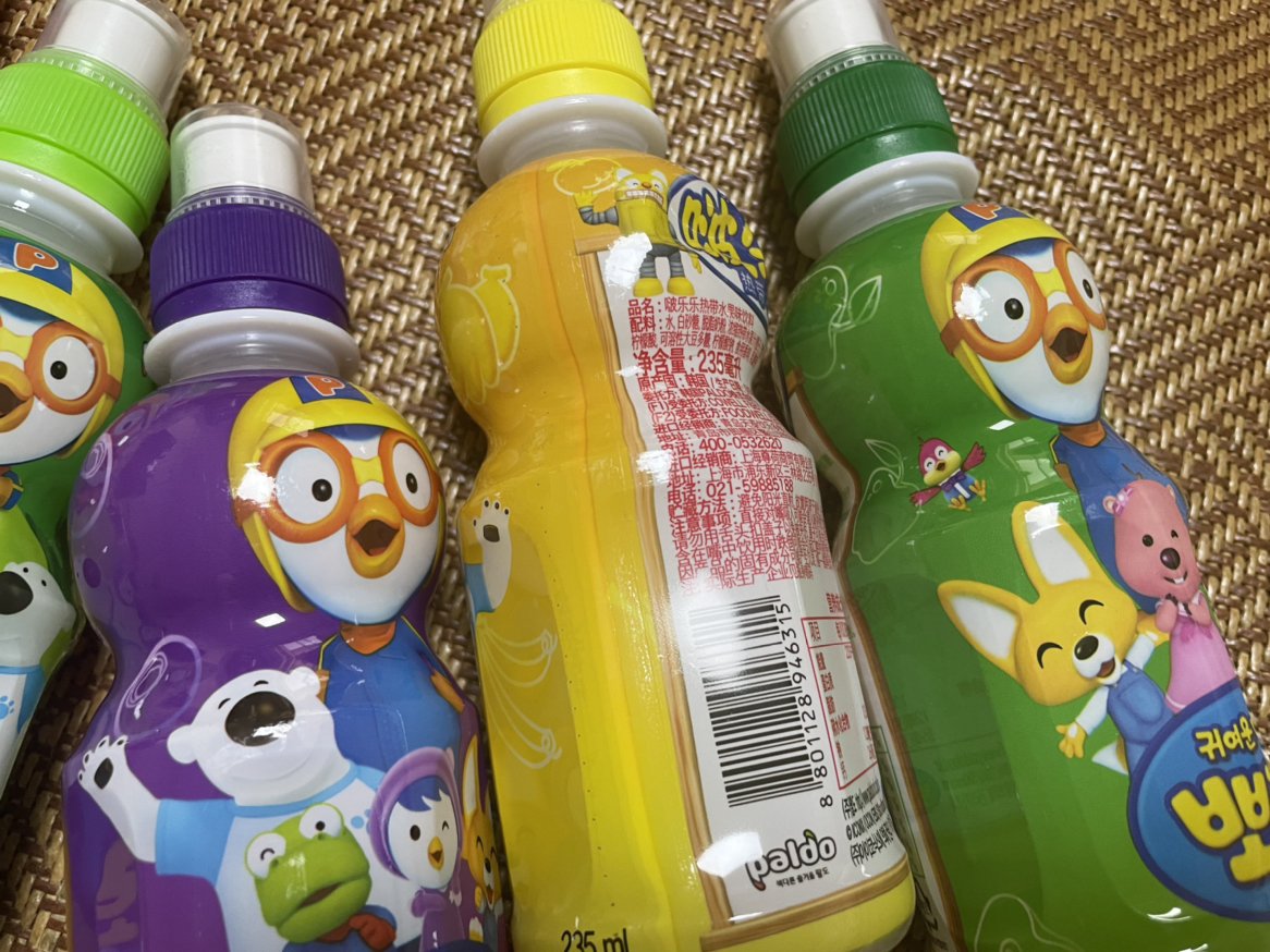 韓國進口 啵樂樂pororo 兒童果味飲料 六口味 235ml *6瓶隨機體驗裝