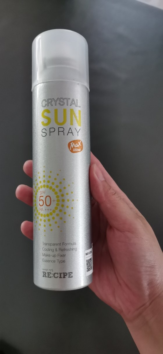 re:cipe 萊斯璧 玥之秘保溼水晶防曬噴霧 180ml spf50 pa (補水