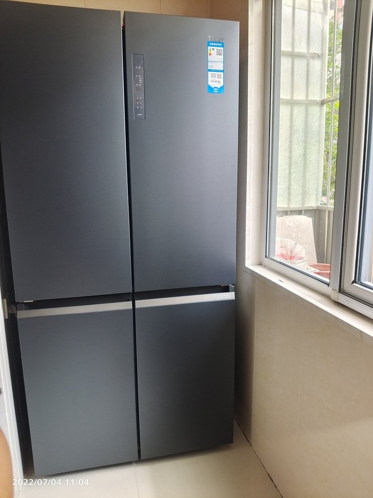 一级变频风冷无霜家用多门四开门全空间保鲜电冰箱bcd-546wseku1晒单