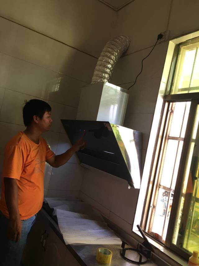 [销售T0P]欢呼好太太25立方大吸力侧吸式油烟机自动清洗抽油烟机矮款矮机身 家用厨房吸油烟机出租房新品单烟机风美晒单图