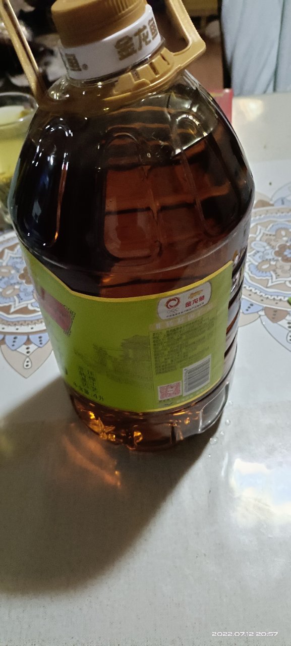 金龙鱼外婆乡小榨巴蜀风味菜籽油5L非转压榨 食用油炒菜烹饪煎炸家庭装桶装晒单图