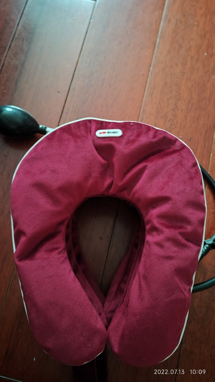 佳禾充气式脖子颈椎牵引器家用颈托矫正器医用成人颈部颈椎病气囊晒单