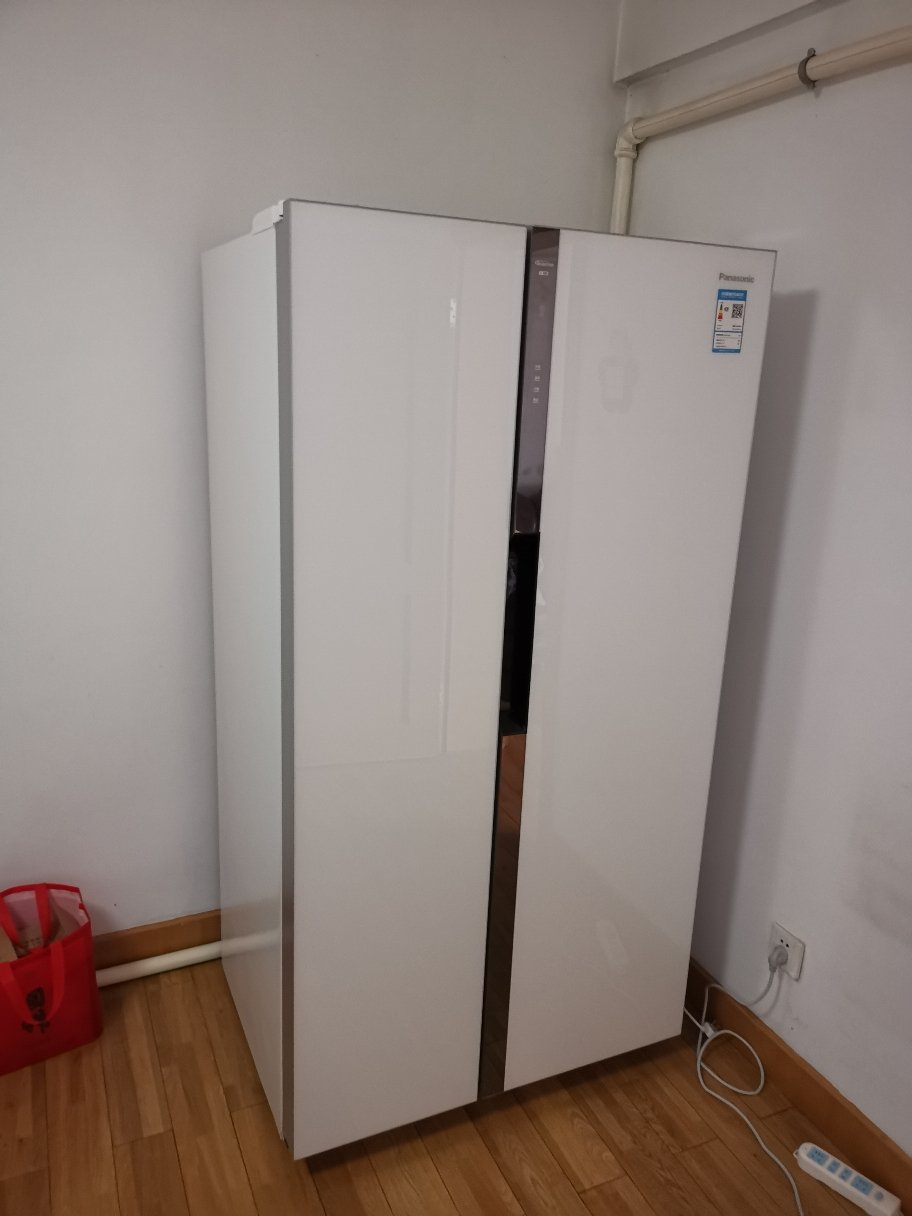 松下(panasonic)570升大容量冰箱双开门 对开门冰箱 银离子抗菌一键