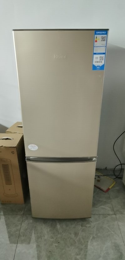 两门家用小冰箱 时尚炫金 租房神器 直冷 电冰箱bcd-178tmpt晒单图