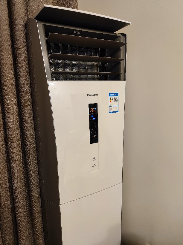 松下(panasonic)3匹新二级能效直流变频冷暖节能立式空调柜机10倍纳诺