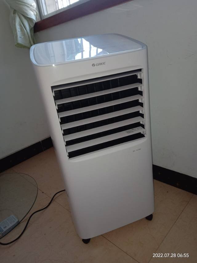 格力(GREE) 空调扇KS-15X60RD冷暖两用冷风扇家用智能WIFI控制办公室移动节能冷风机晒单图