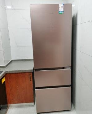 容声(ronshen)332升 大容量三门 三开门冰箱 彩晶面板(沁享流沙)晒单