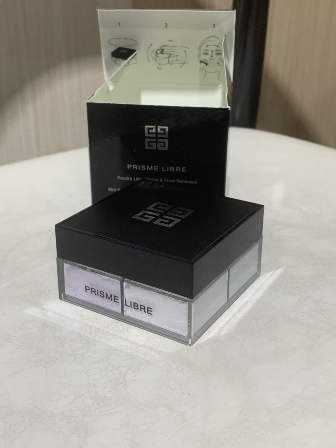 [送礼优选 礼袋装]纪梵希(GIVENCHY) 明星四宫格四色散粉1号色12g(限拍2件,多拍不发货)晒单图