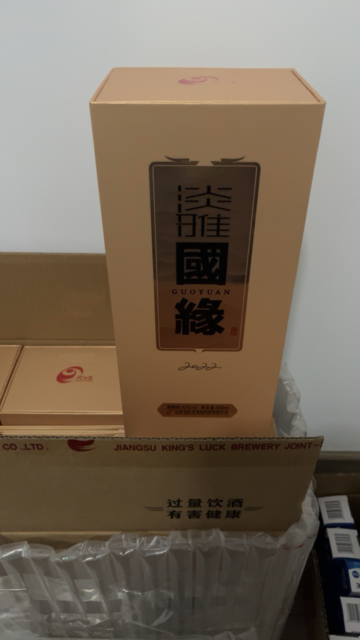 今世缘 淡雅国缘 42度 500ml*6 整箱 浓香型 白酒晒单图