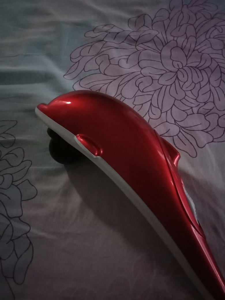 00安尚按摩棒海豚按摩仪无线充电液晶显示电动按摩器贴身智能版颈椎