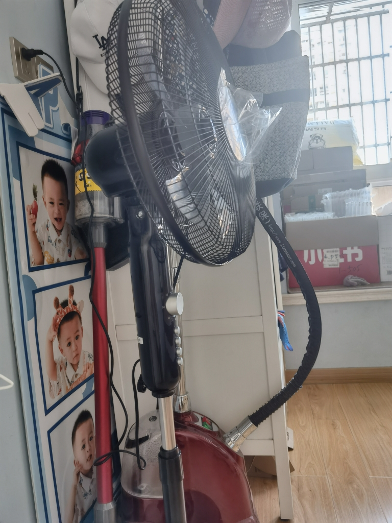 海尔(Haier)电风扇 三档调节 60分钟定时 俯仰调节 高度调节 高效电机 电风扇落地扇电扇风扇FSJ3510B晒单图