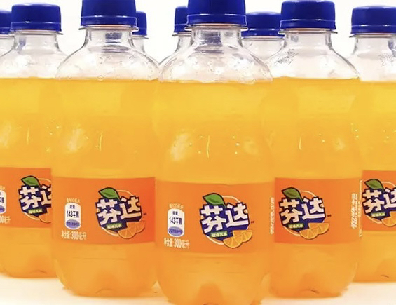 美年達橙味碳酸汽水300ml*6瓶果味氣泡水飲料飲品小瓶整箱曬單圖