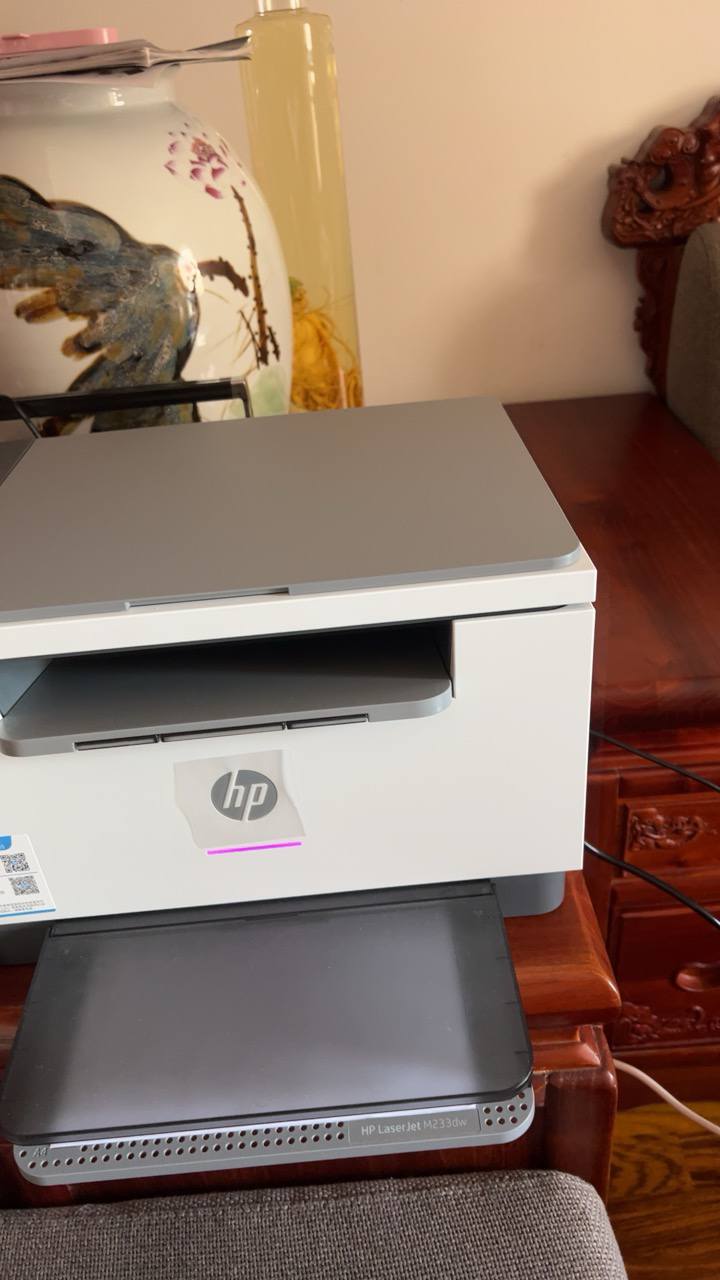 惠普(hp) laserjet mfp m233dw a4黑白激光一體機(打印 複印 掃描)